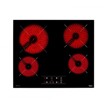Teka HCB 6545 + TBC 64010 Φούρνος άνω Πάγκου 71lt με Κεραμικές Εστίες Π59.5εκ. Inox